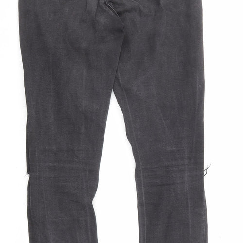 ASOS Womens Black Cotton Skinny Jeans Size 26 in L32 in Regular Zip