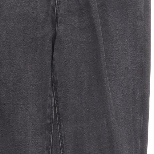 ASOS Womens Black Cotton Skinny Jeans Size 26 in L32 in Regular Zip
