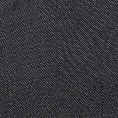CC Womens Black Geometric Jacket Blazer Size 14 Button
