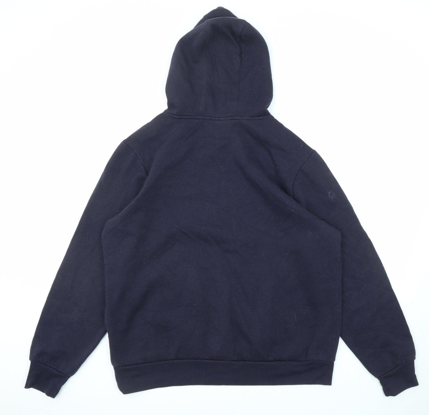 Slazenger Mens Blue Polyester Pullover Hoodie Size L