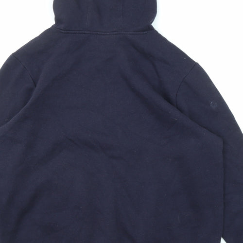 Slazenger Mens Blue Polyester Pullover Hoodie Size L