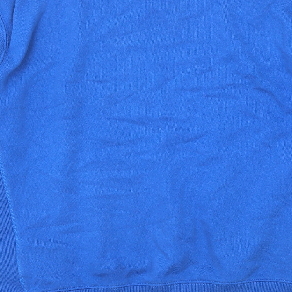 Superdry Mens Blue Cotton Pullover Sweatshirt Size M