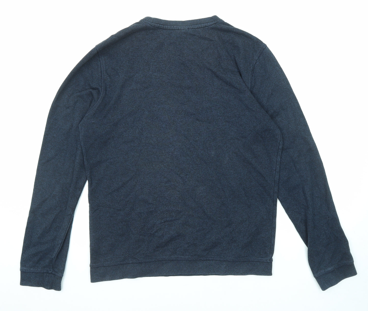 H&M Mens Blue Cotton Pullover Sweatshirt Size M