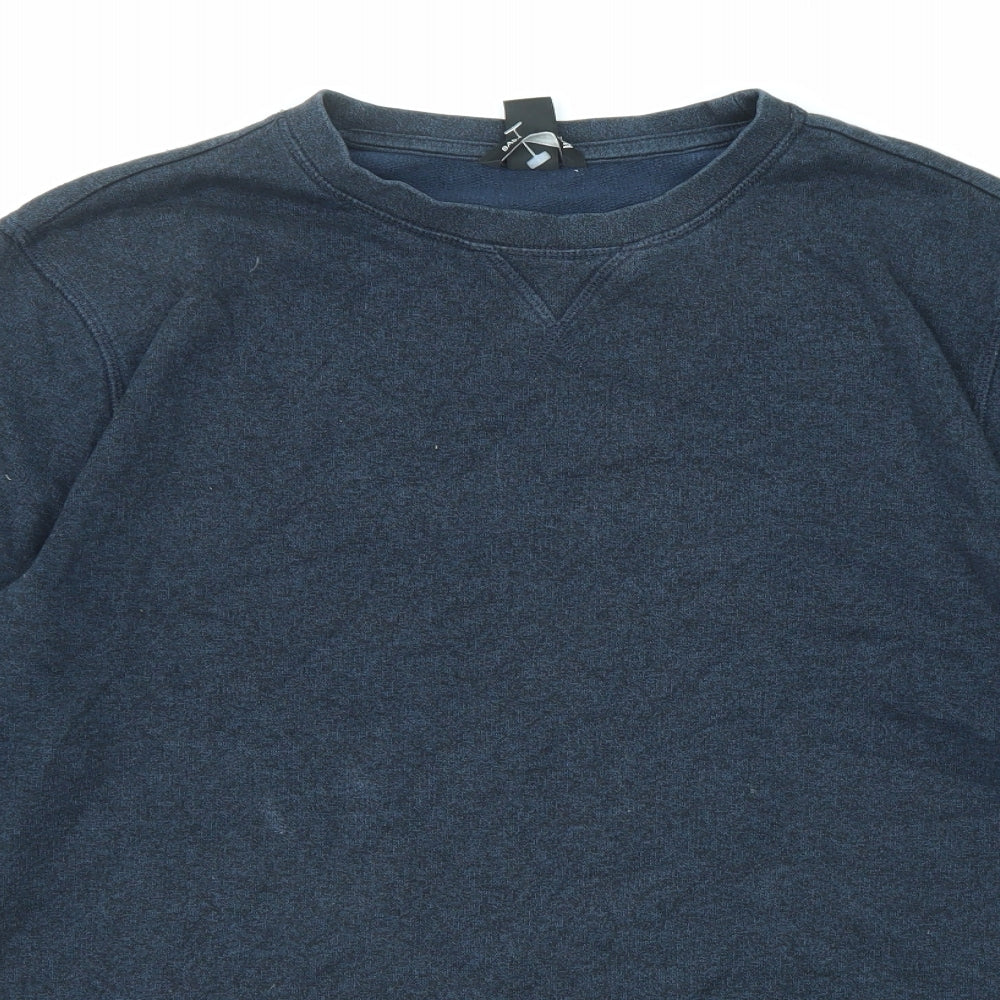 H&M Mens Blue Cotton Pullover Sweatshirt Size M