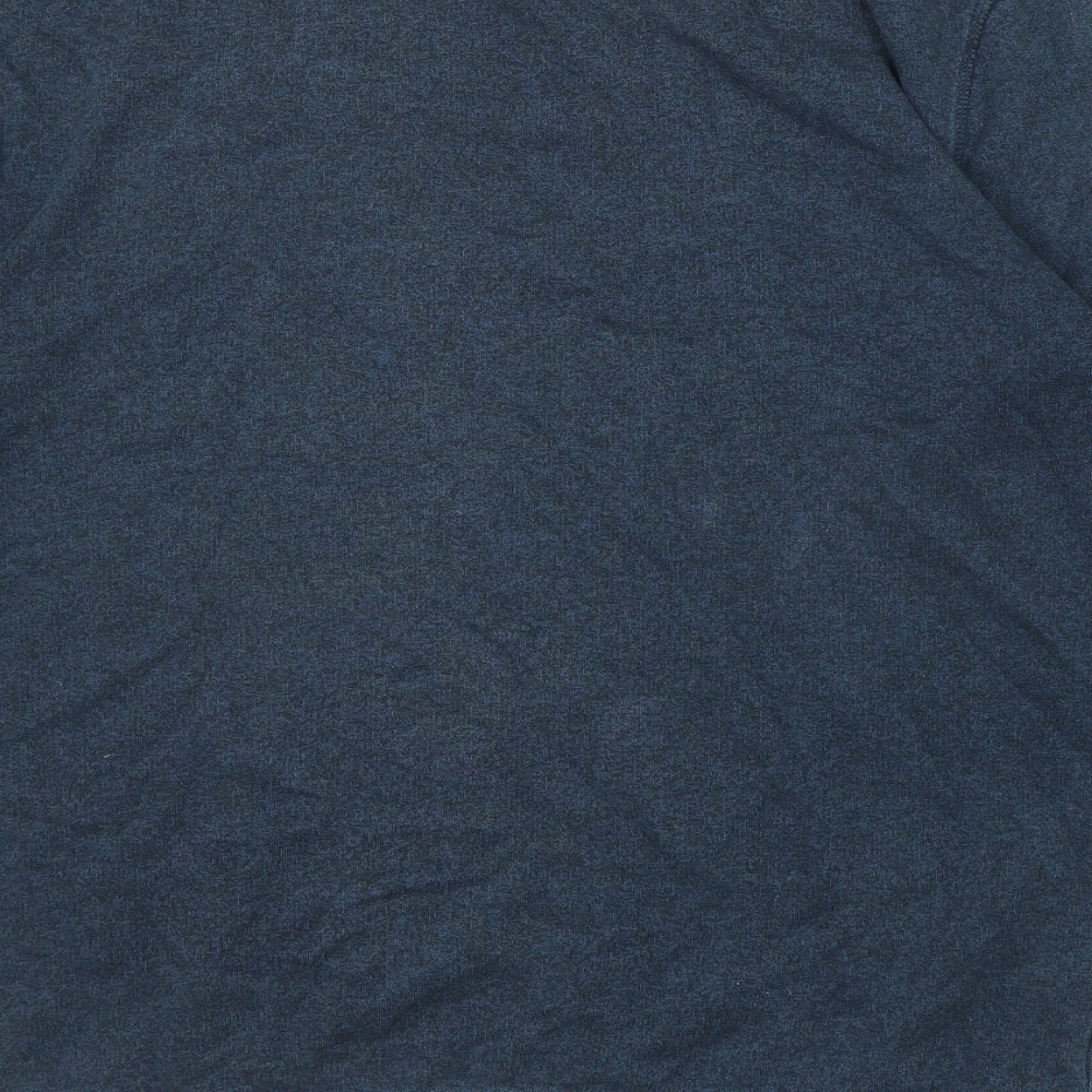 H&M Mens Blue Cotton Pullover Sweatshirt Size M