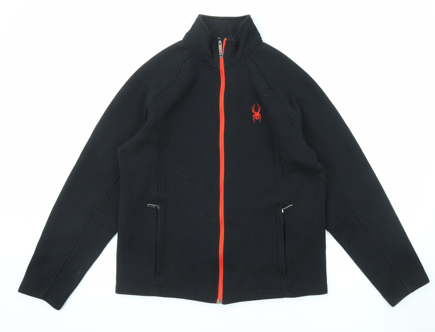 Spyder Mens Black Jacket Coat Size M Zip