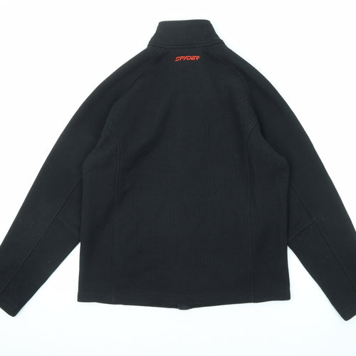 Spyder Mens Black Jacket Coat Size M Zip