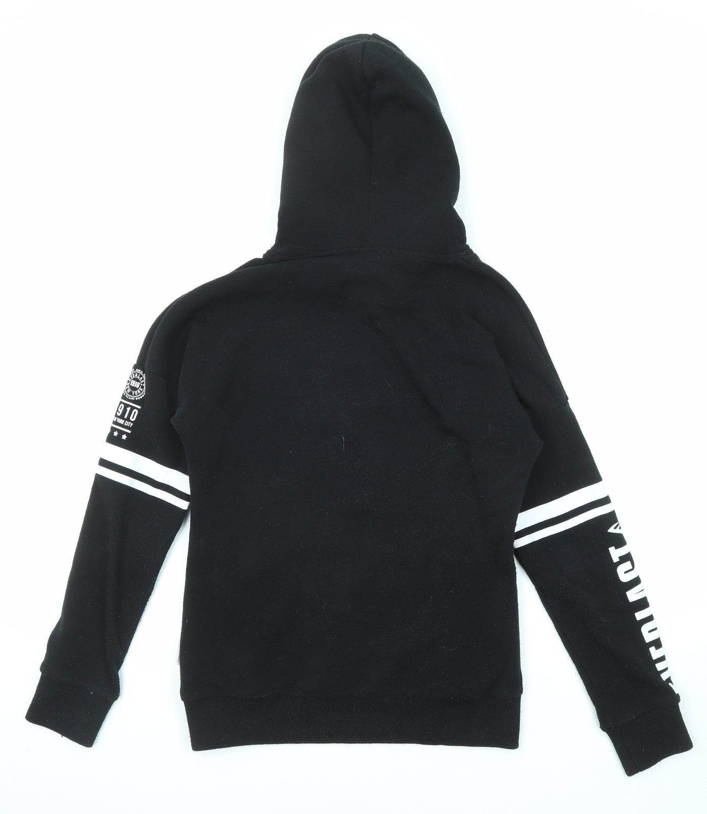 Everlast Womens Black Polyester Pullover Hoodie Size 10 Pullover