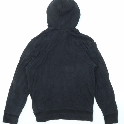 Levi's Mens Black Cotton Pullover Hoodie Size M