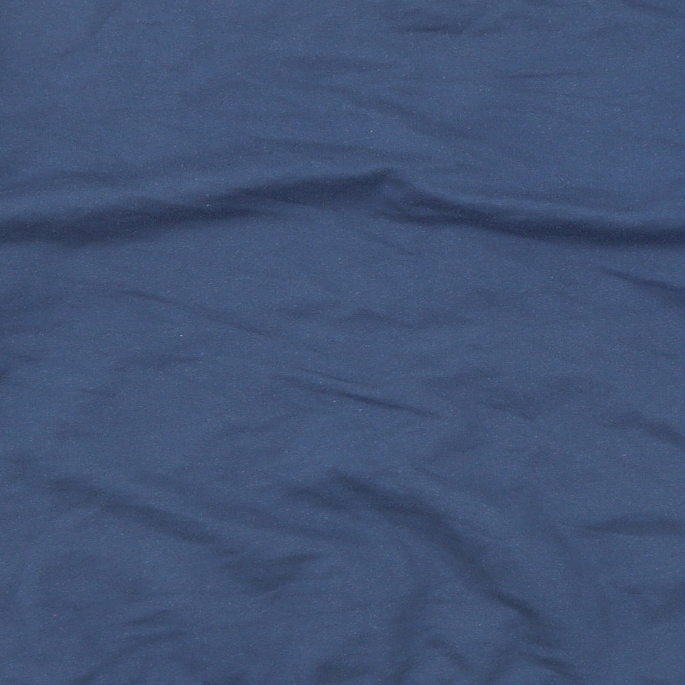 PRETTYLITTLETHING Womens Blue Cotton Pullover Sweatshirt Size S Pullover - Brooklyn