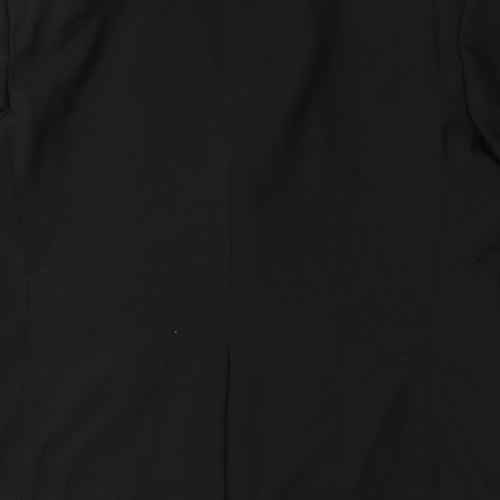 Marks and Spencer Mens Black Polyester Jacket Suit Jacket Size M Regular