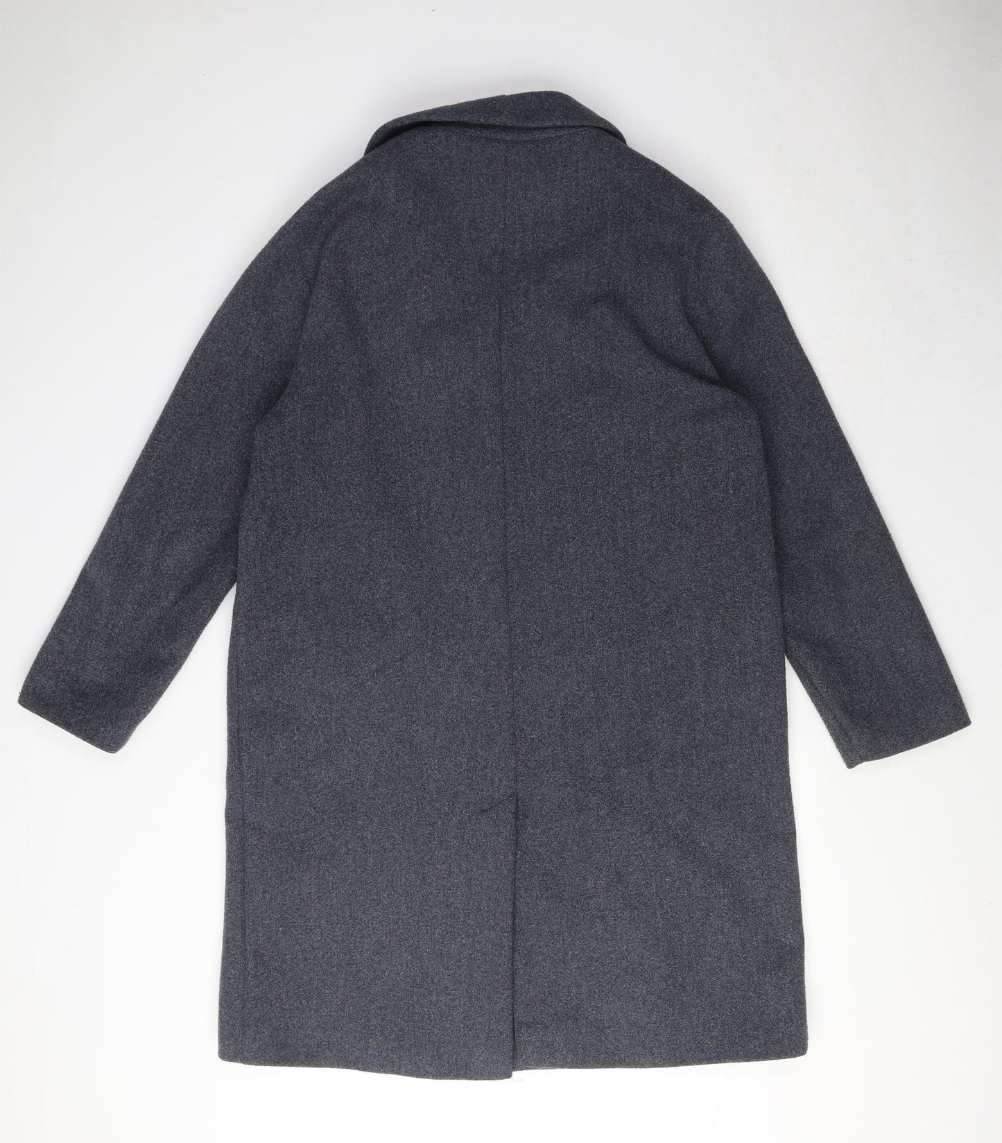 Dorothy Perkins Womens Blue Overcoat Coat Size 12 Button