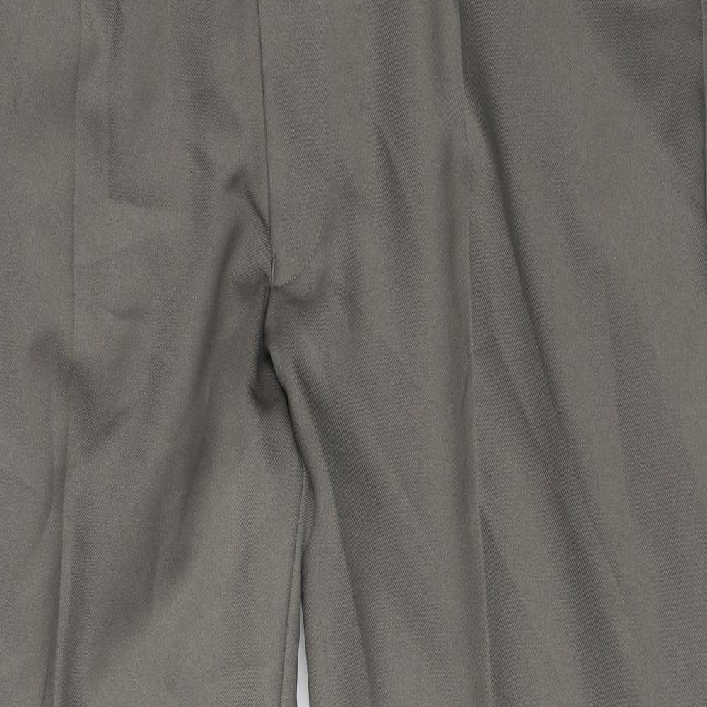 Farah Mens Grey Polyester Snow Pants Trousers Size 40 in L30 in Regular Hook & Eye