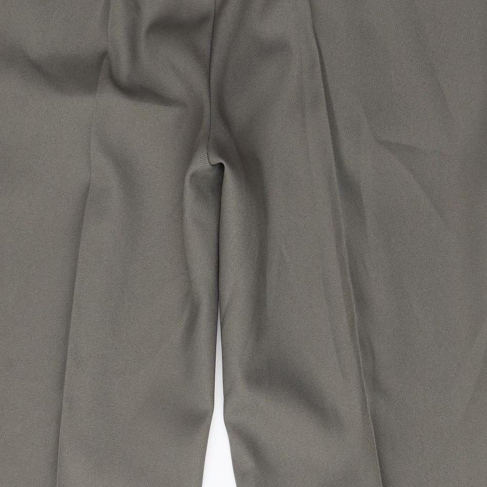 Farah Mens Grey Polyester Snow Pants Trousers Size 40 in L30 in Regular Hook & Eye