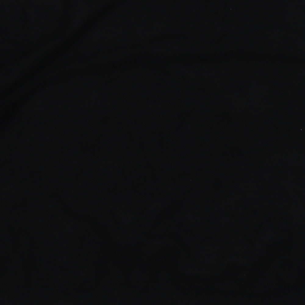 Very Womens Black Round Neck Geometric Viscose Pullover Jumper Size 18 - Star Pattern