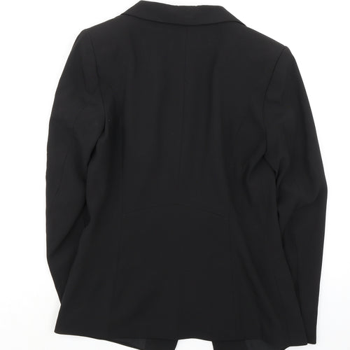 H&M Womens Black Jacket Blazer Size 6