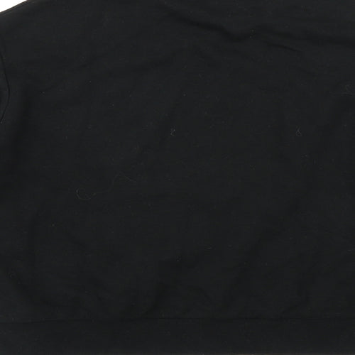 Zara Womens Black Cotton Pullover Sweatshirt Size S Pullover - I must be dreaming