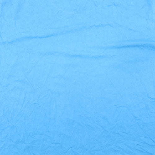 adidas Mens Blue Cotton T-Shirt Size 3XL Crew Neck