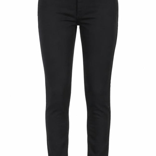 Marks and Spencer Womens Black Polyester Skinny Jeans Size 10 L24.5 in Regular Zip