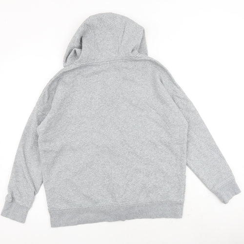 Under armour Mens Grey Cotton Full Zip Hoodie Size S