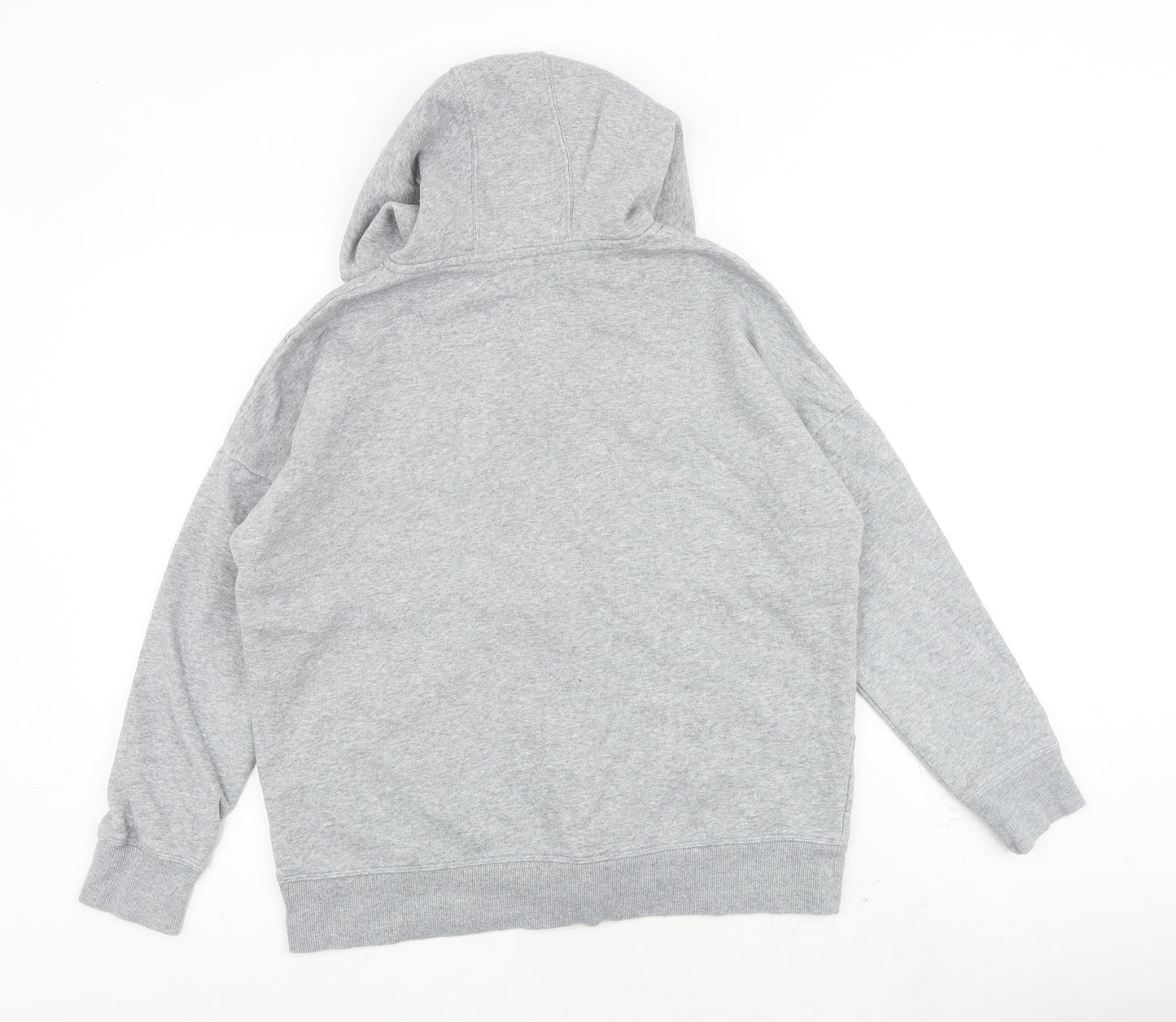 Under armour Mens Grey Cotton Full Zip Hoodie Size S