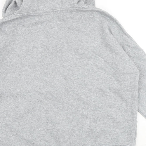 Under armour Mens Grey Cotton Full Zip Hoodie Size S