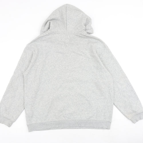 H&M Womens Grey Cotton Pullover Hoodie Size M Pullover - Harvard University