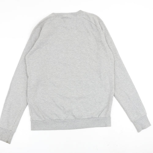 Stranger Things Mens Grey Cotton Pullover Sweatshirt Size XS