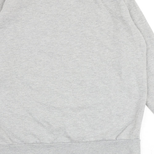 Stranger Things Mens Grey Cotton Pullover Sweatshirt Size XS