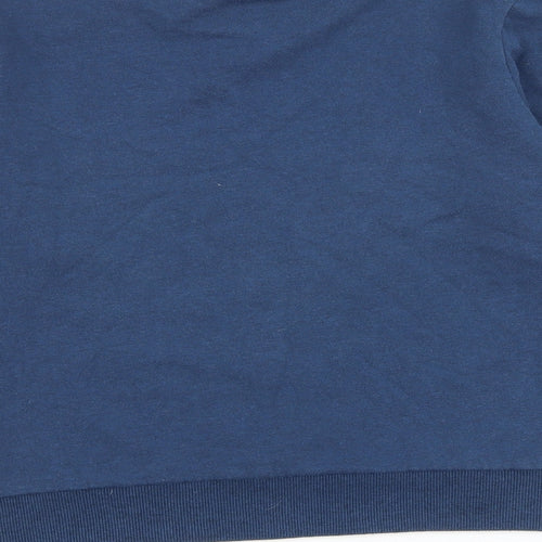 ellesse Boys Blue Cotton Pullover Sweatshirt Size L Pullover