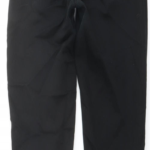 New Look Womens Black Cotton Skinny Jeans Size 10 L27 in Regular Zip