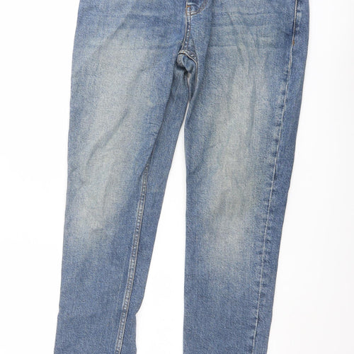 BDG Mens Blue Cotton Straight Jeans Size 32 in L32 in Regular Button