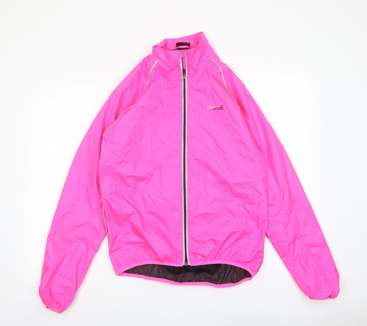 Ridge Womens Pink Jacket Size S Zip