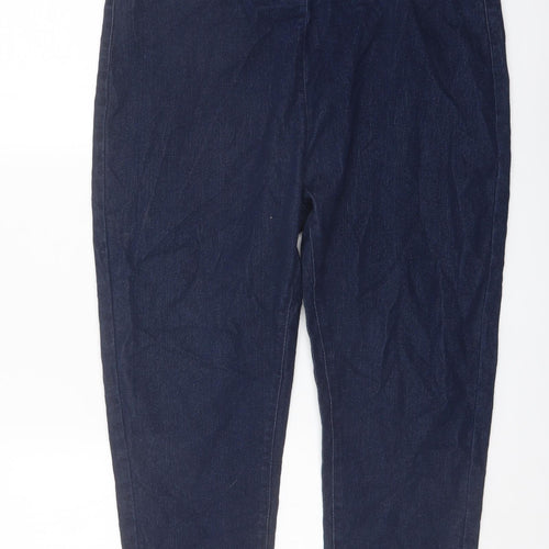 Country Rose Womens Blue Cotton Jegging Jeans Size 16 L21 in Regular