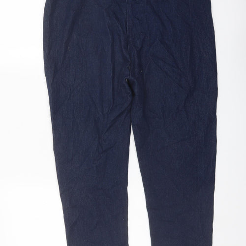 Country Rose Womens Blue Cotton Jegging Jeans Size 16 L21 in Regular