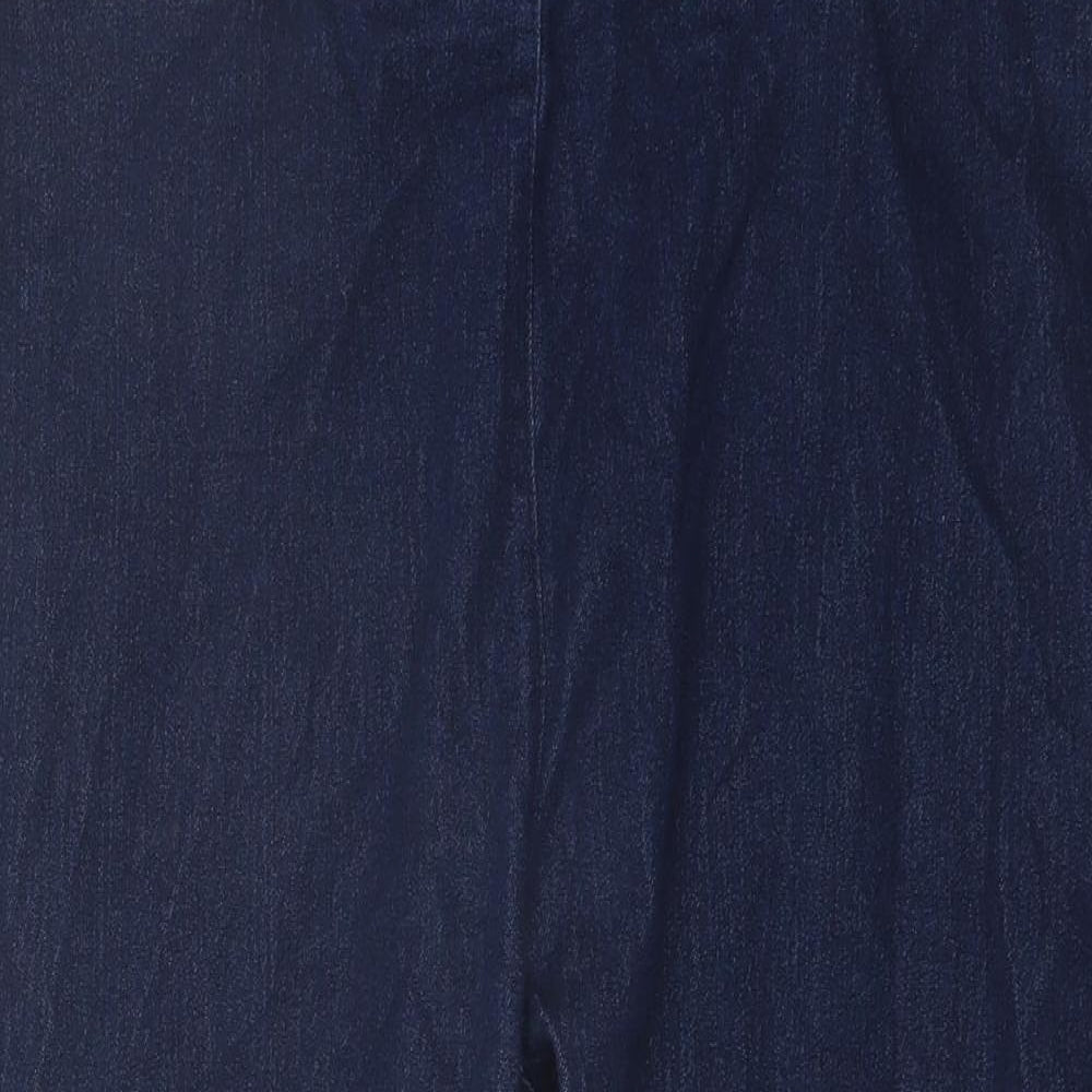 Country Rose Womens Blue Cotton Jegging Jeans Size 16 L21 in Regular