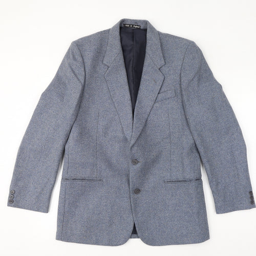 Hepworths Mens Blue Jacket Blazer One Size Button