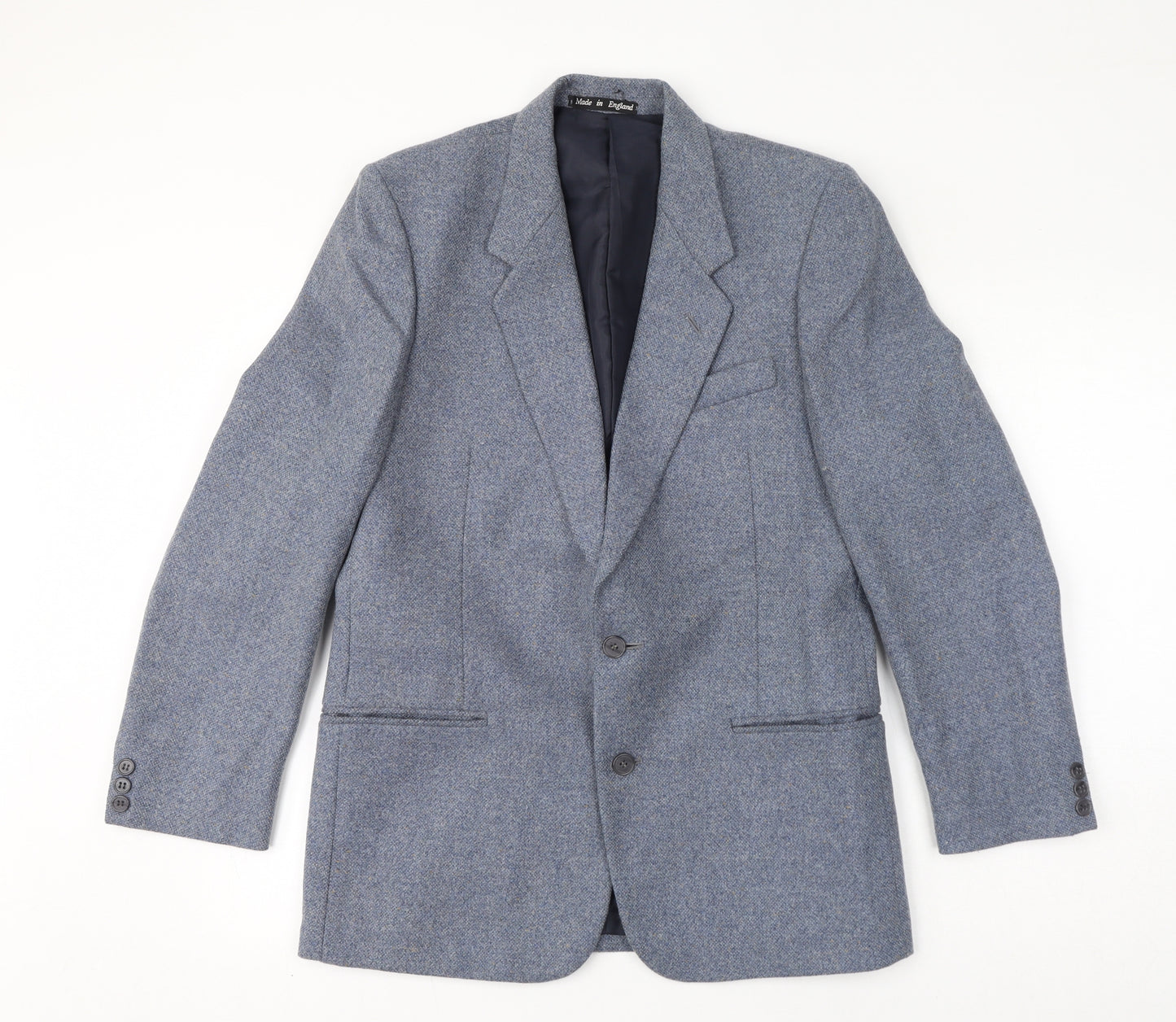 Hepworths Mens Blue Jacket Blazer One Size Button