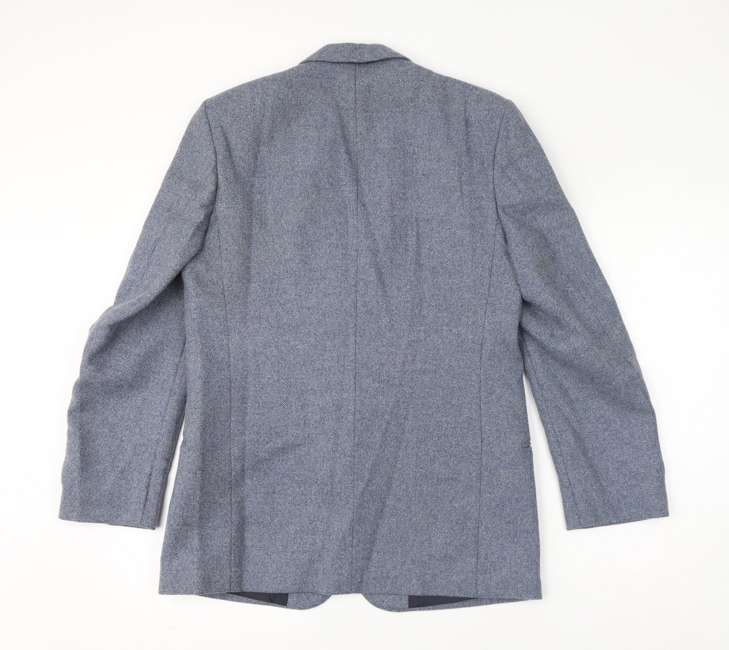 Hepworths Mens Blue Jacket Blazer One Size Button