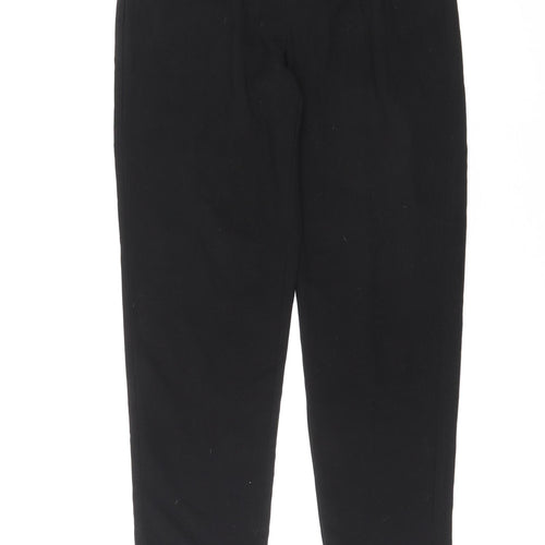 Stradivarius Womens Black Polyester Dress Pants Trousers Size S L25 in Regular