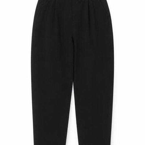Stradivarius Womens Black Polyester Dress Pants Trousers Size S L25 in Regular