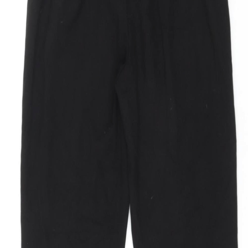Stradivarius Womens Black Polyester Dress Pants Trousers Size S L25 in Regular