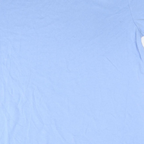 Under armour Mens Blue Cotton T-Shirt Size 3XL Crew Neck