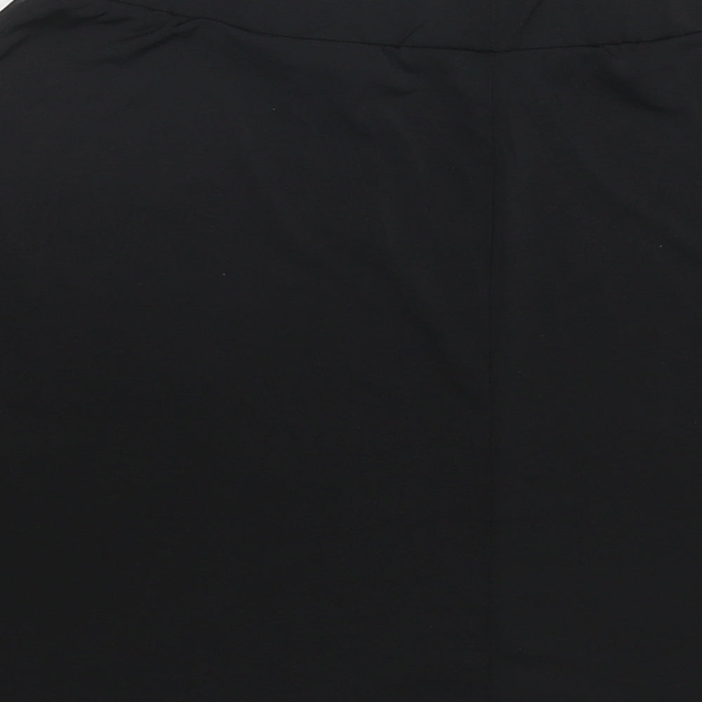 Divided by H&M Womens Black Polyester Swing Skirt Size S