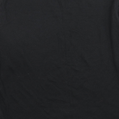 Marks and Spencer Mens Black Cotton Pullover Sweatshirt Size S