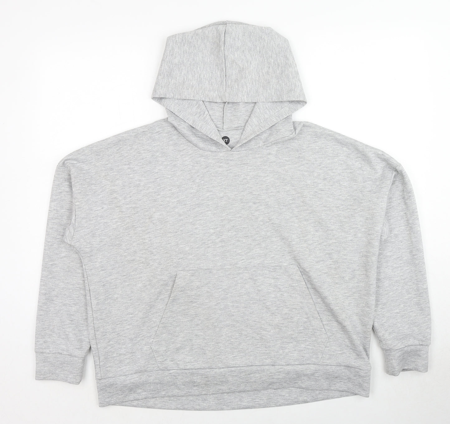 XT Womens Grey Polyester Pullover Hoodie Size 12 Pullover
