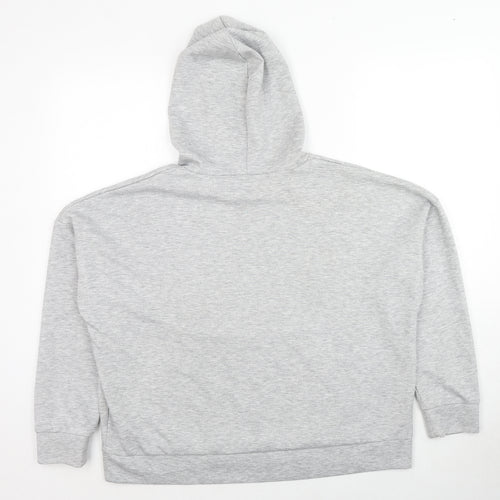 XT Womens Grey Polyester Pullover Hoodie Size 12 Pullover
