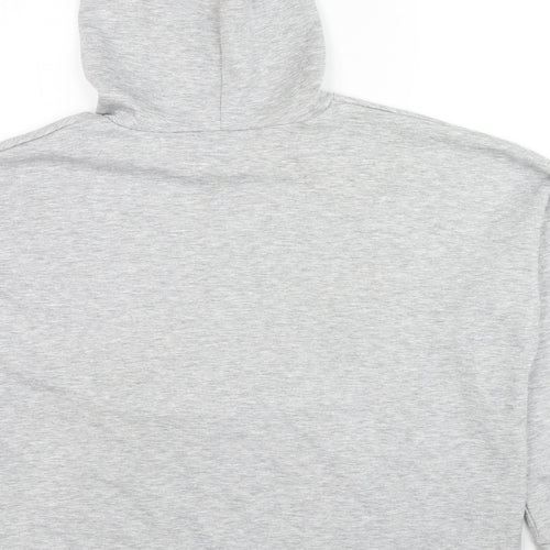 XT Womens Grey Polyester Pullover Hoodie Size 12 Pullover