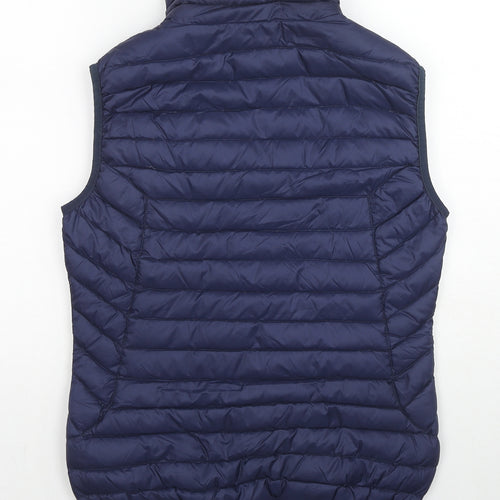 RAB Womens Blue Gilet Jacket Size 10 Zip