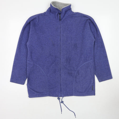 Sports Wear Womens Purple Jacket Size S Zip - Size S-M